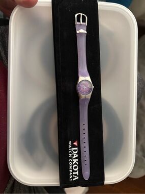Dakota Women's Purple Silicone Strap Watch